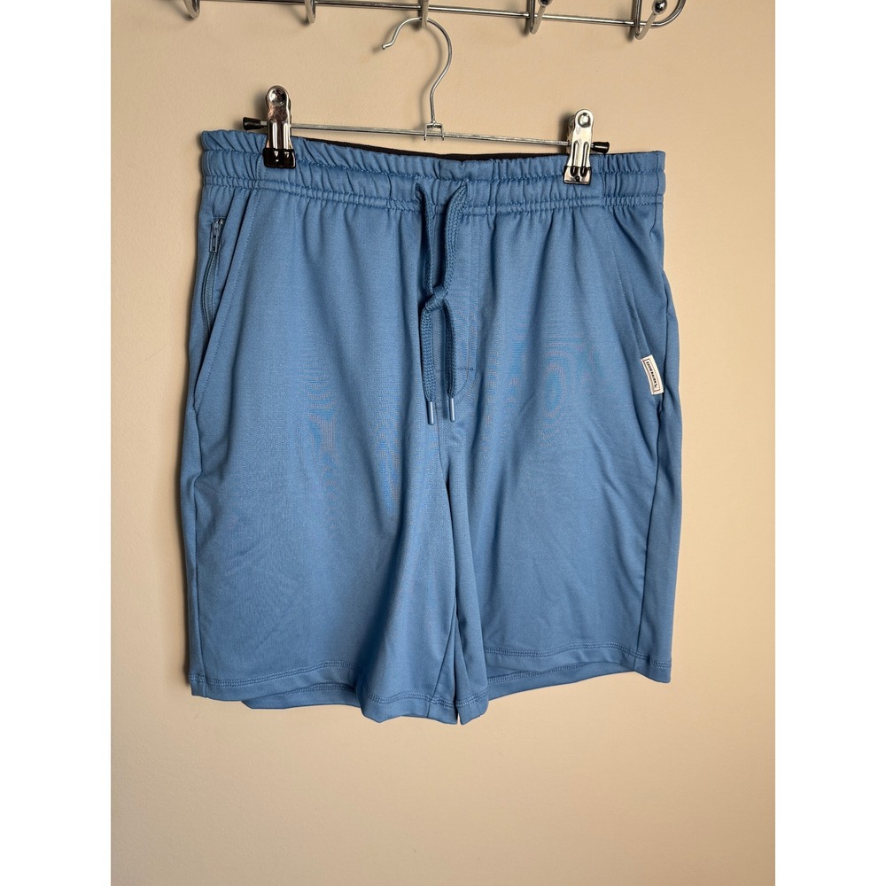Eddie Bauer Mens Blue Lounge Shorts S Athleisure Casual Comfortable Jersey Knit